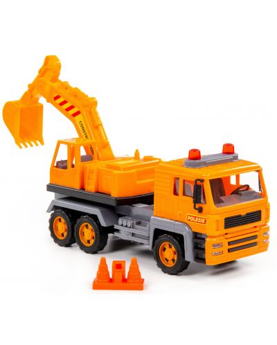 Dječja igračka Polesie Toys - Kamion s bagerom - 1