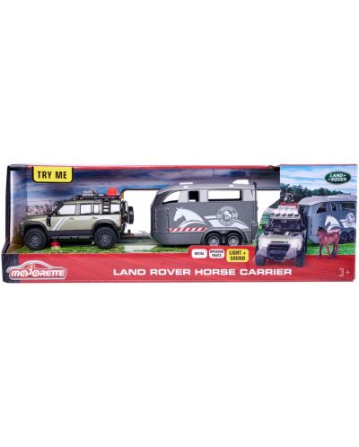 Dječja igračka Majorette - Land Rover transporter konja - 5