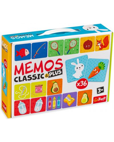 Dječja igra memorije Memos Classic&plus - Logika - 1