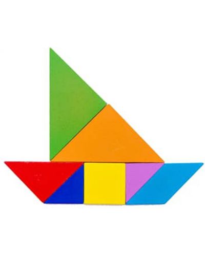 Dječja smart igra Hola toys Educational - Magnetski tangram, Životinje - 3