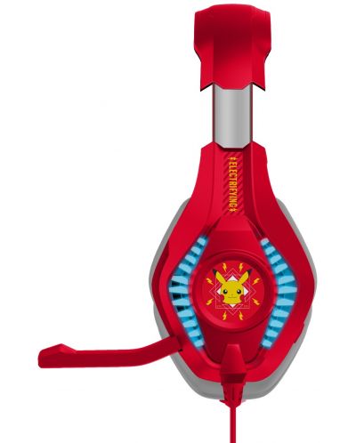 Dječje slušalice OTL Technologies - Pro G5 Pokemon Еlectric, crvene - 3