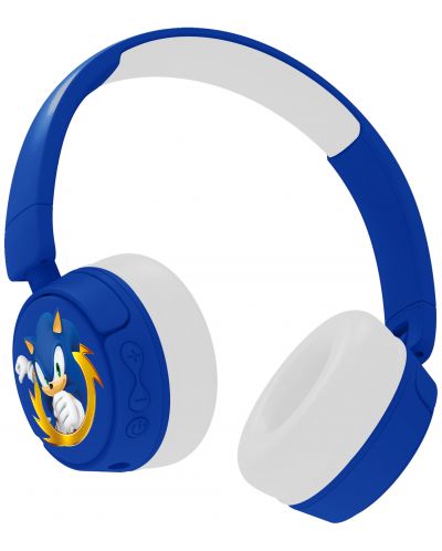 Dječje slušalice OTL Technologies - Sonic The Hedgehog, bežične, plave - 3