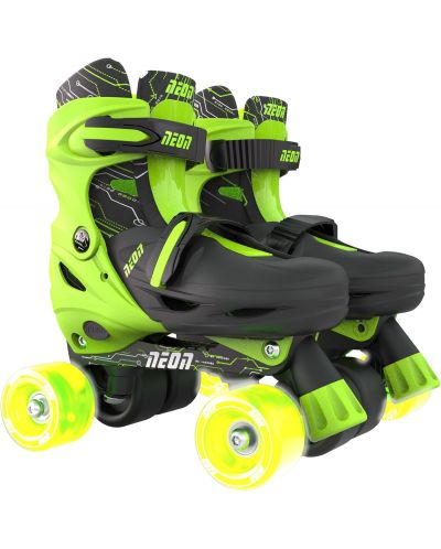 Dječje koturaljke 2 u 1 Yvolution - Neon Combo Skates, veličina 30-33, zelene - 2