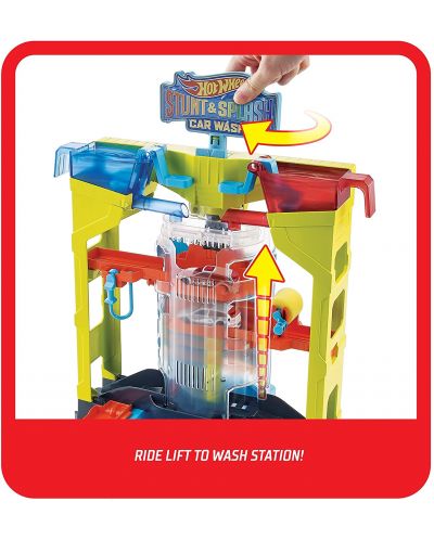 Dječja igračka Mattel Hot Wheels Colour Shifters - Autopraonica - 4