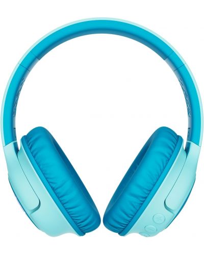 Dječje slušalice s mikrofonom PowerLocus - Bobo, bežične, plave - 2