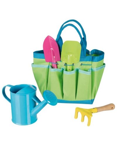 Dječja igračka Goki – Vrtni alati u torbi - 1