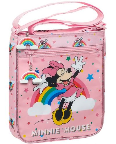 Dječja torba za rame Safta - Minnie Mouse Rainbow - 1
