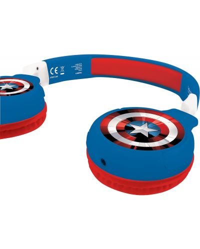 Dječje slušalice Lexibook - Avengers HPBT010AV, bežične, plave - 2