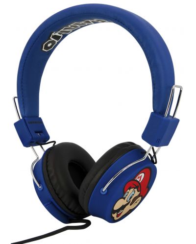 Dječje slušalice OTL Technologies - Super Mario Tween, plave - 2