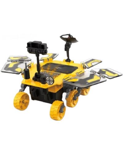 Dječja igračka Raya Toys - Solarni robot, Mars Rover koji se može sastaviti, žuti, 46 komada - 1
