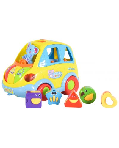 Dječji glazbeni razvrstivač Hola Toys - Smart bus - 2