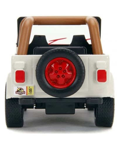 Dječja igračka Jada Toys - Auto Jeep Wrangler, Jurassic Park, 1:32 - 5