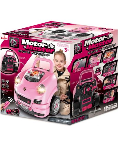 Dječji interaktivni automobil Buba - Motor Sport, ružičasti - 5