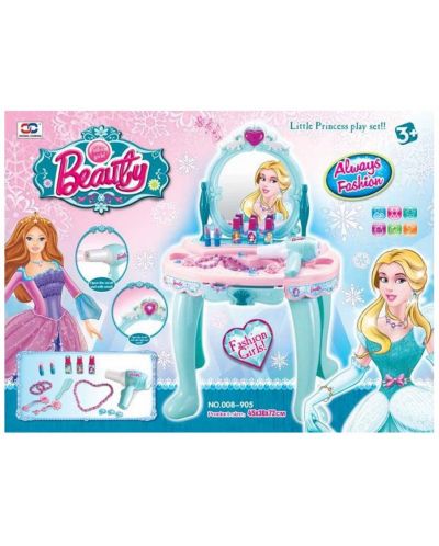 Dječji toaletni stolić s dodacima Raya Toys -  Ledena princeza - 1