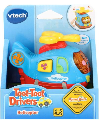 Dječja igračka Vtech - Mini helikopter, plavi - 1