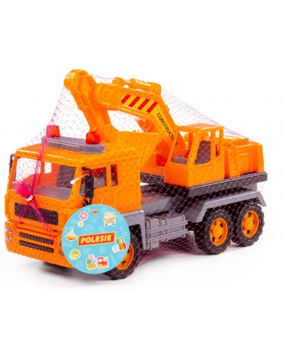 Dječja igračka Polesie Toys - Kamion s bagerom - 2