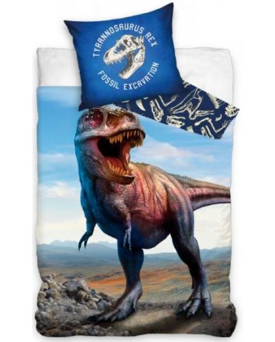 Dječji spavaći set Sonne Home - Tyrannosaurus Rex, 2 dijela - 1