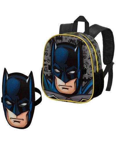 Dječji ruksak Karactermania Batman - Knight, 3D, s maskom - 1