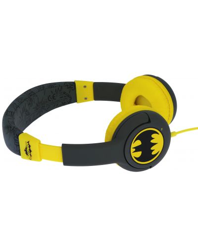 Dječje slušalice OTL Technologies - Batman, sivo/žute - 3