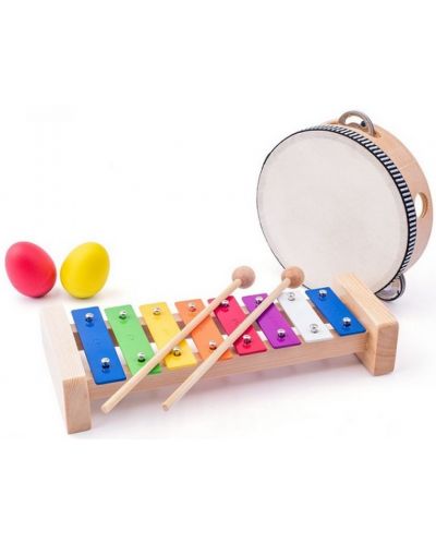 Dječji glazbeni set Woody - Drveni instrumenti - 2