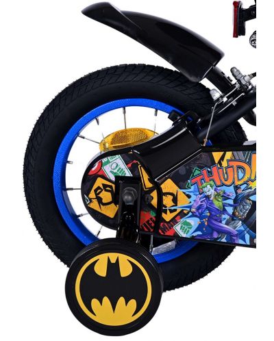 Dječji bicikl s pomoćnim kotačima E&L cycles - Batman, 12'' - 7