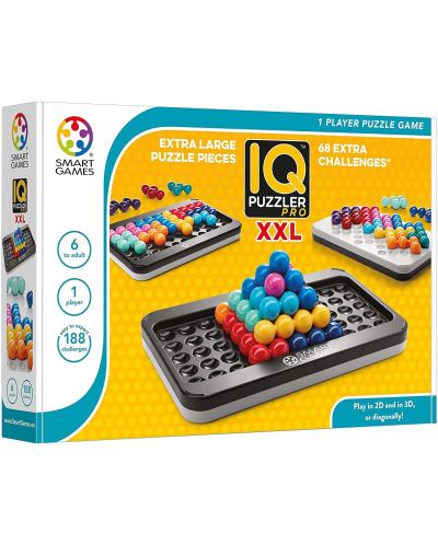 Dječja logička igra Smart Games - IQ Puzzler Pro XXL - 1