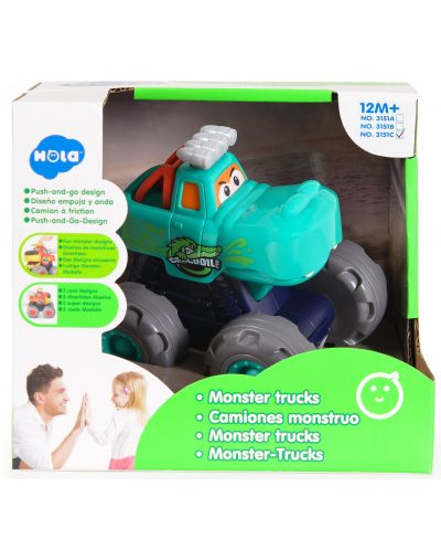 Dječja igračka Hola Toys - Čudovišni kamion, Krokodil - 1