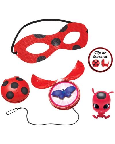 Dječji set Playmates Miraculous - Ladybug, maska ​​s priborom - 1