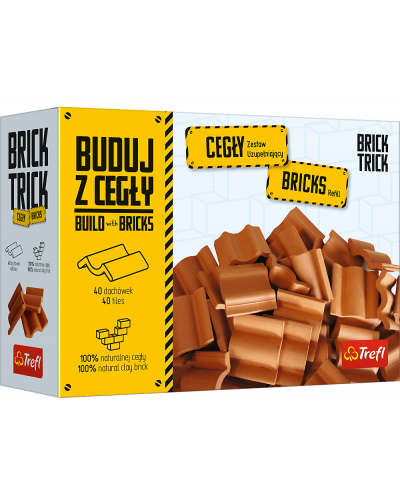 Dekorativne cigle za izgradnju Trefl Brick Trick Refill - 1