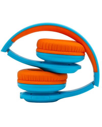 Dječje slušalice PowerLocus - PLED, bežične, plavo/narančaste - 5