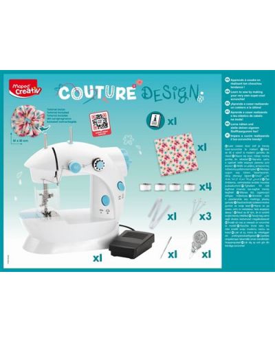 Dječja igračka Maped Creativ - Mašina za šivanje, Couture Design - 2
