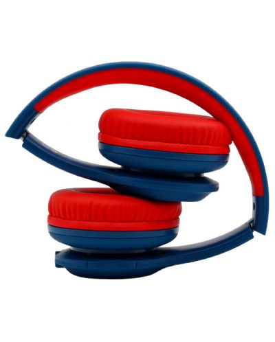Dječje slušalice PowerLocus - PLED, bežične, plavo/crvene - 4