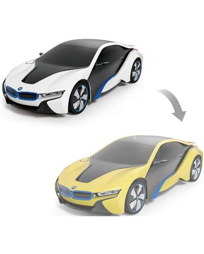 Dječja igračka Rastar - Auto BMW i8, Radio/C, s promjenom boje, 1:24 - 1