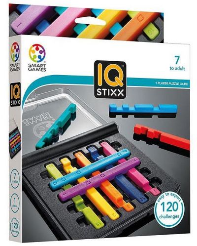 Dječja logička igra Smart Games - Iq Stixx, sa 120 izazova - 1