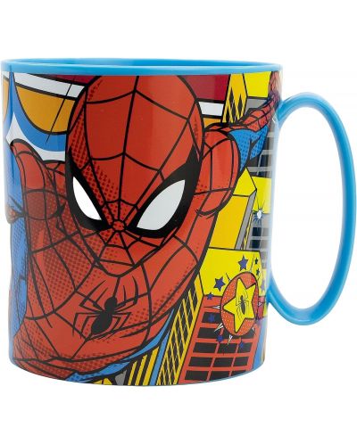 Dječja šalica za mikrovalnu pećnicu Stor Spider-Man - Midnight Flyer, 350 ml - 1