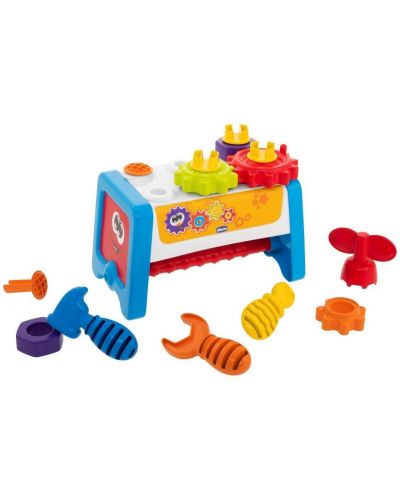 Dječja igračka 2 u 1 Chicco - Stol s alatima - 3
