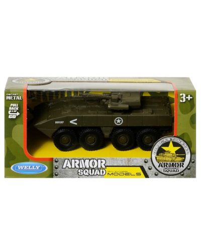 Dječja igračka Welly - Tenk Armor squad, BTR, 12 cm - 2