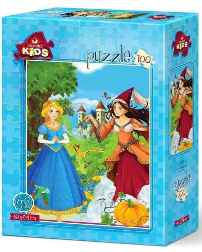 Dječja slagalica Art Puzzle od 100 dijelova - Princeze - 1