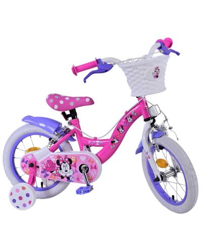 Dječji bicikl s pomoćnim kotačima E&L cycles - Disney, Minnie Mouse, 14'' - 2