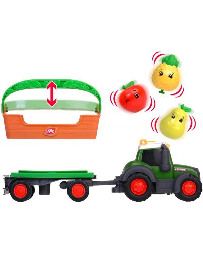 Dječja igračka Simba Toys ABC - Traktor s prikolicom Freddy Fruit - 4