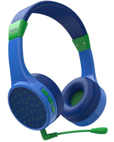 Dječje slušalice s mikrofonom Hama - Teens Guard, bežične, plave - 2