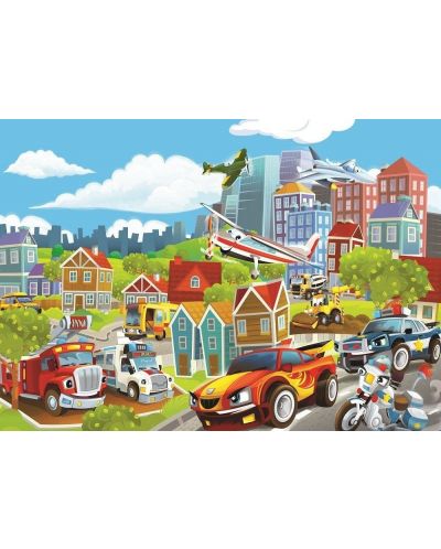 Dječja slagalica Art Puzzle od 100 dijelova - Vozila - 2