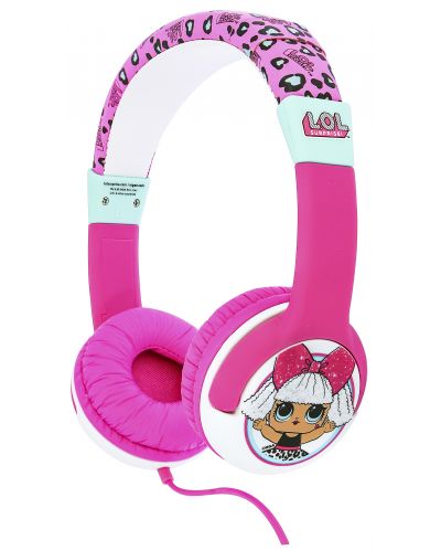 Dječje slušalice OTL Technologies - L.O.L. My Diva, ružičaste - 2