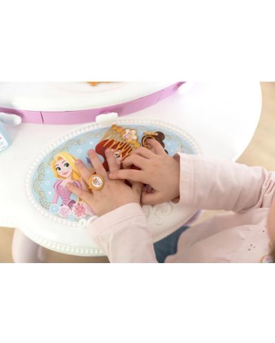 Dječji toaletni stol 2 u 1 Smoby Disney Princess - Frizerski salon - 5