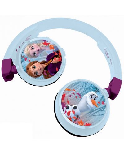 Dječje slušalice Lexibook - Frozen HPBT010FZ, bežične, plave - 1