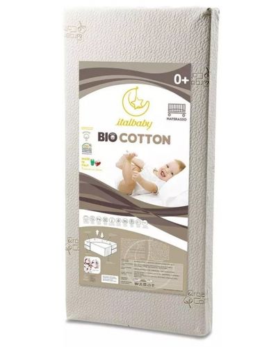 Dječji madrac Italbaby - Bio cotton, 60 х 120 х 12 cm - 2