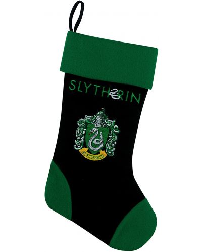 Ukrasna čarapa Cine Replicas Movies: Harry Potter - Slytherin, 45 cm - 1