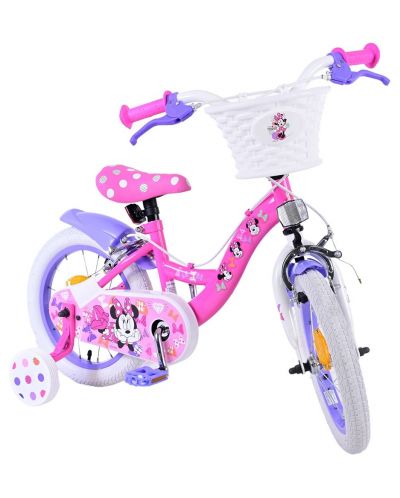 Dječji bicikl s pomoćnim kotačima E&L cycles - Disney, Minnie Mouse, 14'' - 3