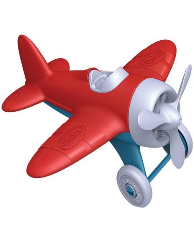 Dječja igračka Green Toys – Avion, crveni - 2
