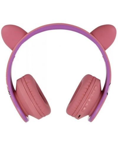 Dječje slušalice PowerLocus - P1 Smurf, bežične, roze - 4